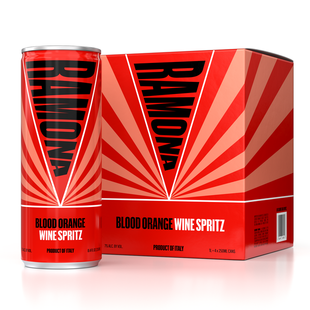 Ramona Blood Orange Wine Spritz Can 250ml 4pk