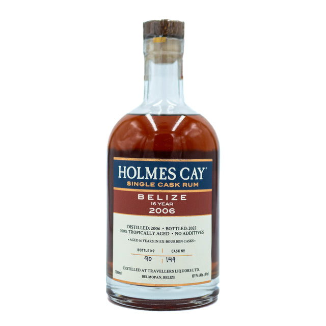 Holmes Cay Belize Single Cask 16 Year Old 2006 Rum