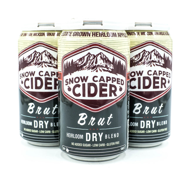 Snow Capped Brut Dry Cider 4pk