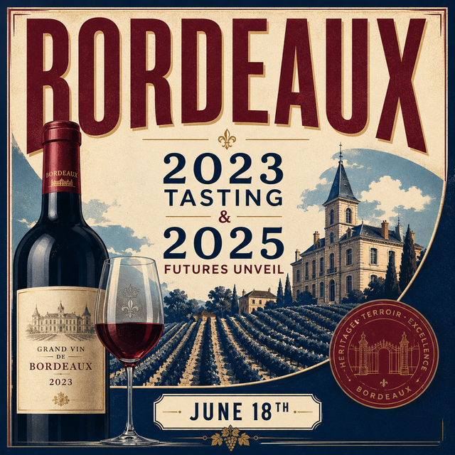 Bordeaux 2023 Tasting & 2025 Futures Last Call