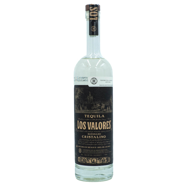 Los Valores Tequila Reposado Cristalino
