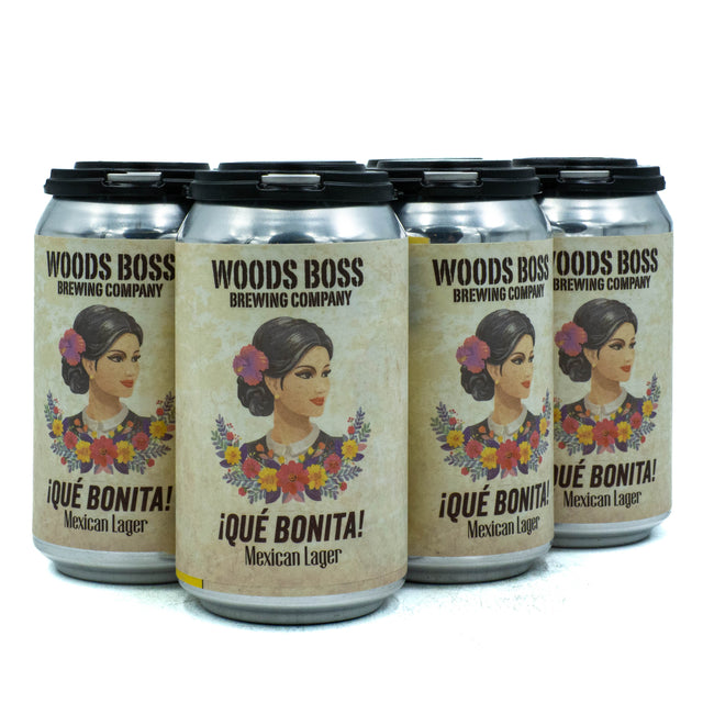 Woods Boss  ¡Qué Bonita! Mexican Lager 6pk