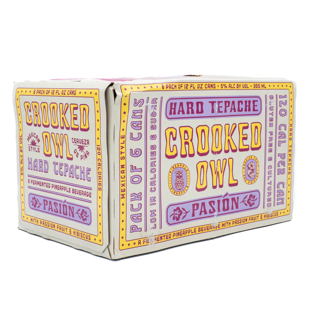 Crooked Owl Pasión Hard Tepache 6pk