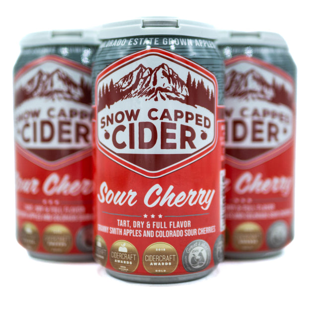 Snow Capped Cider Sour Cherry 4pk