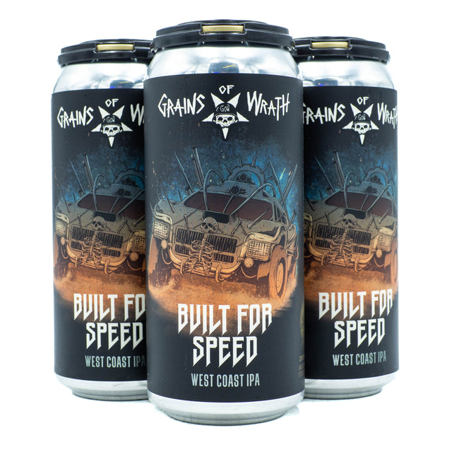 Grains of Wrath Built for Speed WC IPA 4pk